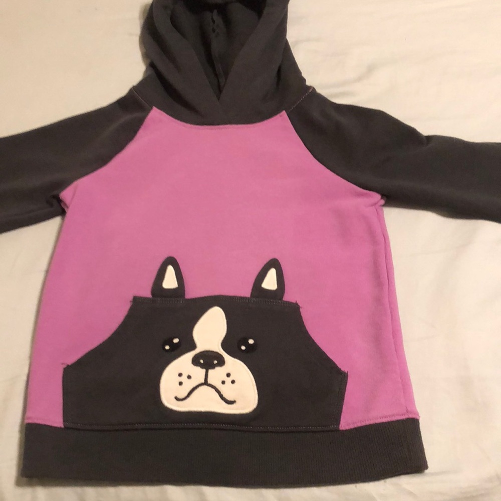 Cat & Jack Size 4T Cotton blend hooded French Terry LS shirt/sweatshirt.  VGUC.